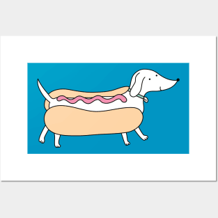 Hot Dog Posters and Art